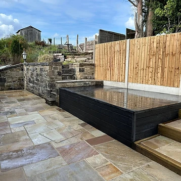 After — A Nice Usable Space with New Boundary Fencing 3 by JMB Design. Build & Driveways