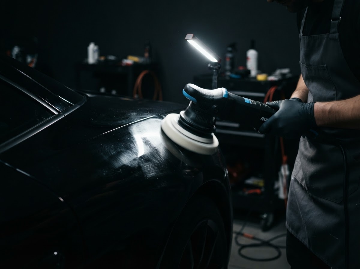 Paint Correction - professional mobile detailing in Harnett County NC
