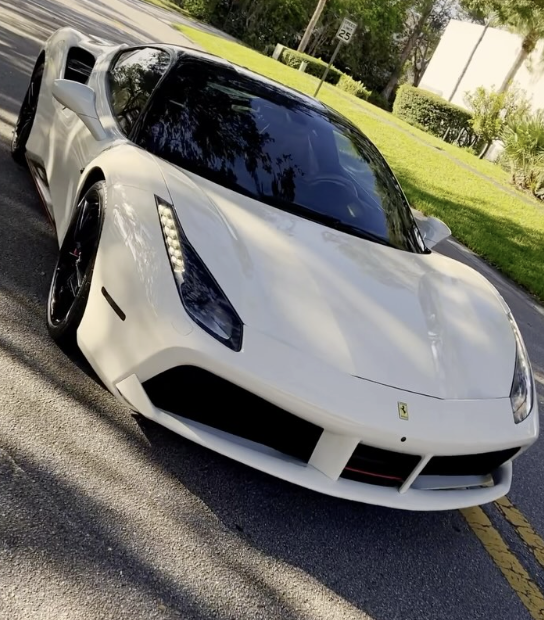 Ferrari — Gloss White Wrap