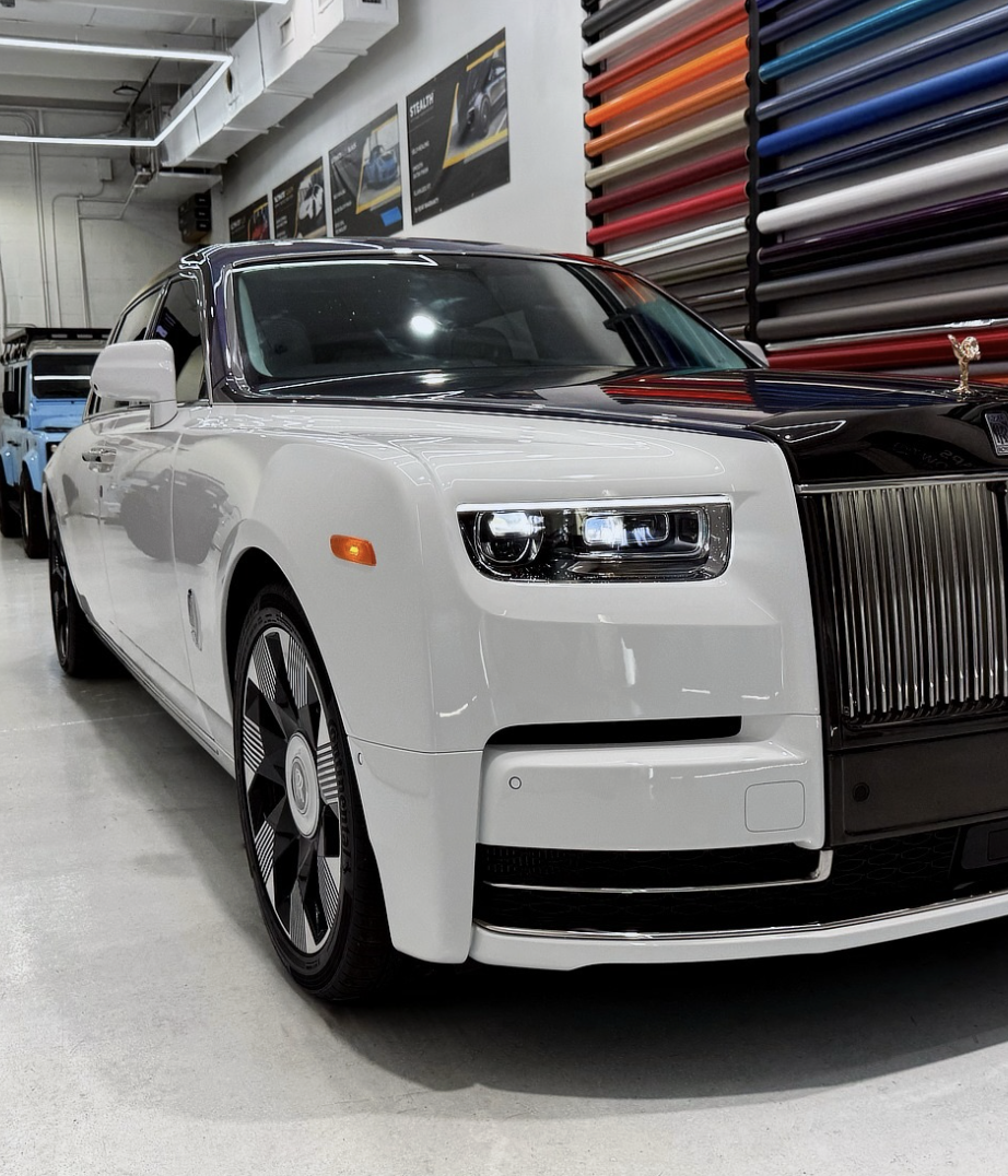 Rolls-Royce — Two-Tone Wrap in Studio