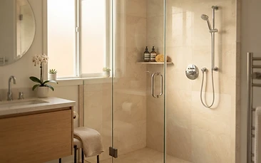 Hard Water, Soap Scum and Etch Marks: Restoring Marble and Travertine Showers in Bay Area Bathrooms