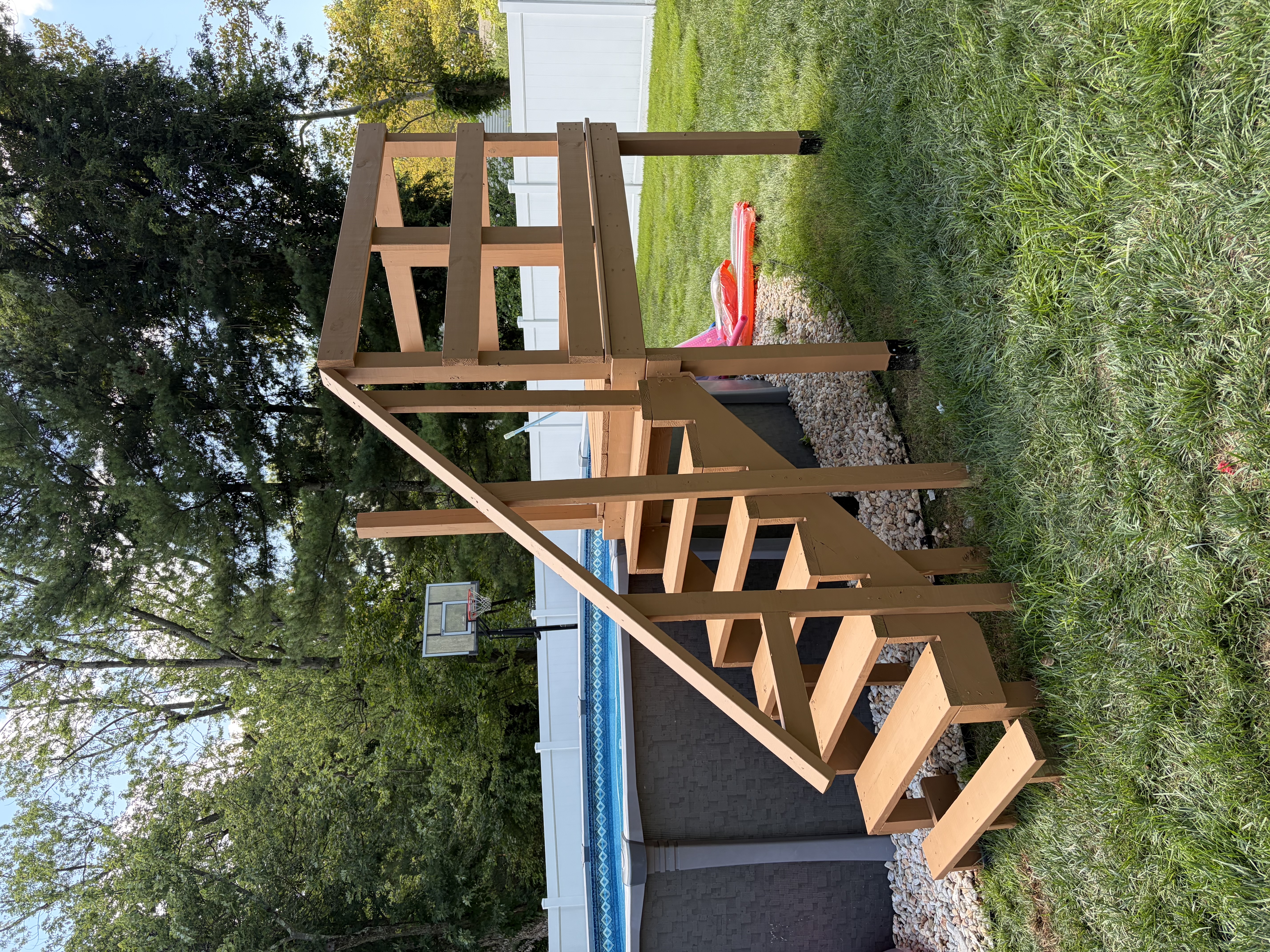 Pool Deck — Frame Build
