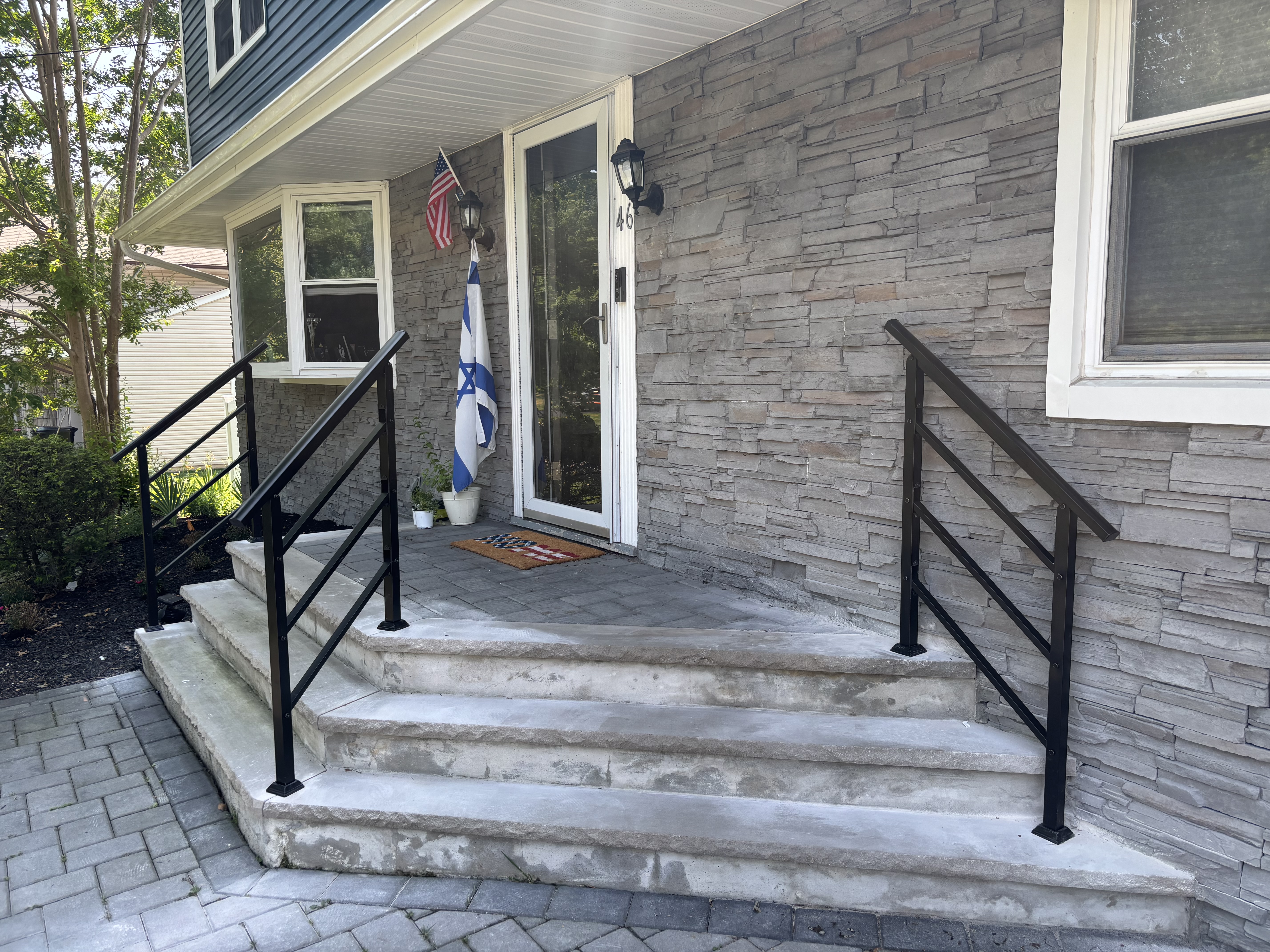 Entry Railings — Completed