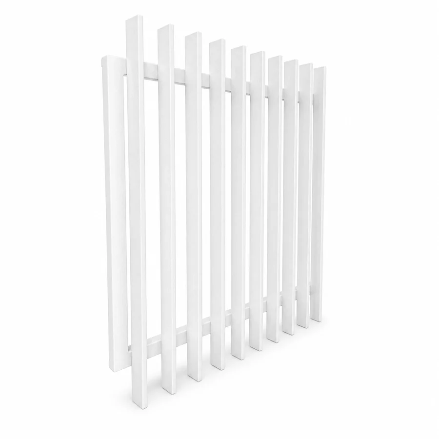 Radiator Aluminium Pool Gate — White