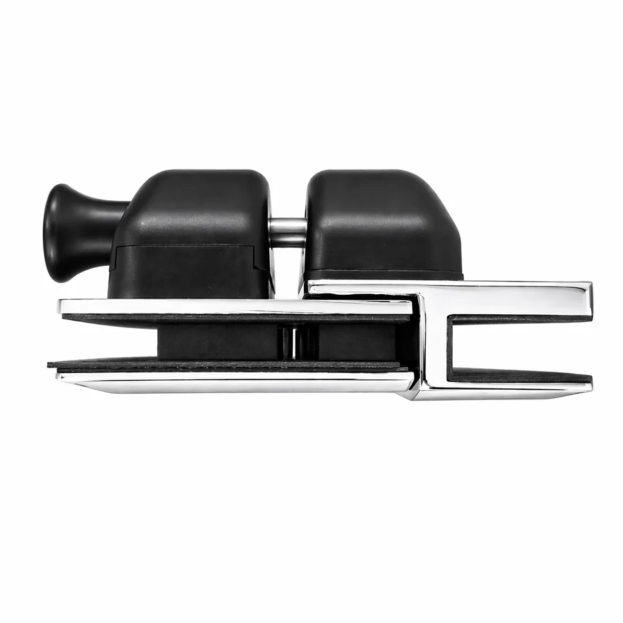 Glass-to-Glass Inline Latch Mirror Polish