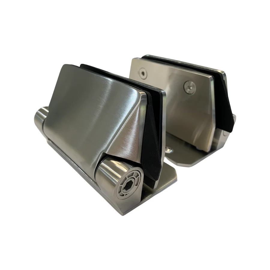Polaris 155 Glass-to-Wall Soft-Close Hinge Brushed