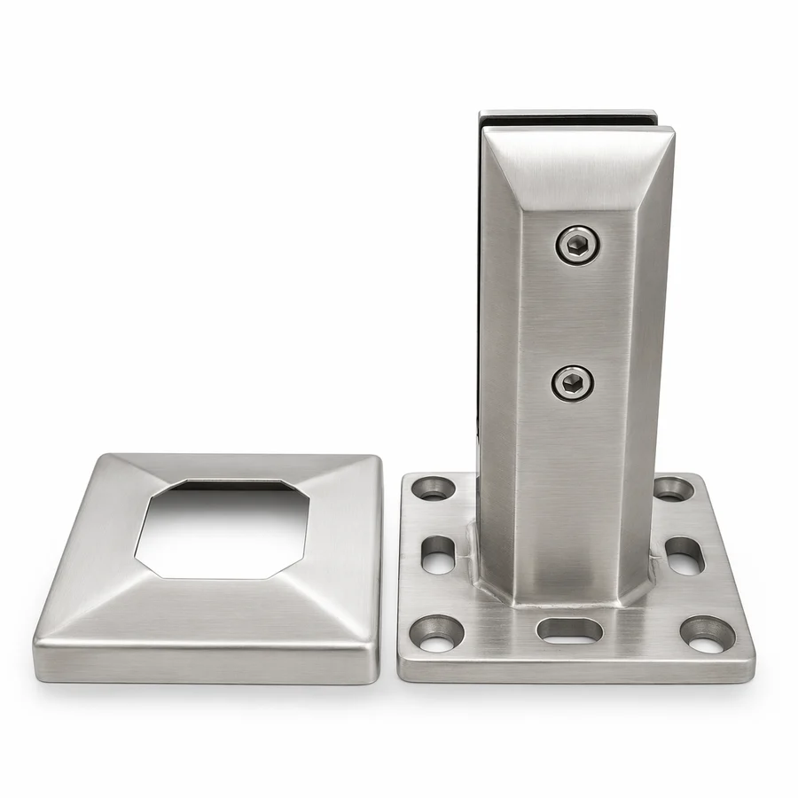 Bolt-On Spigot 12mm Brushed