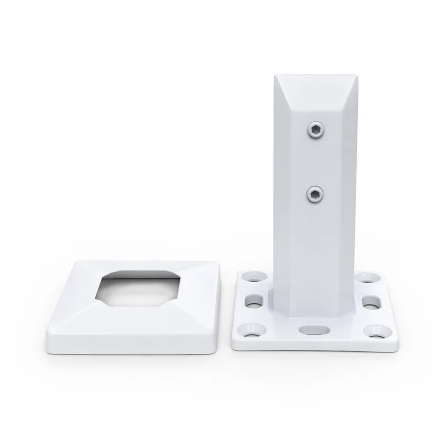 Bolt-On Spigot 12mm White