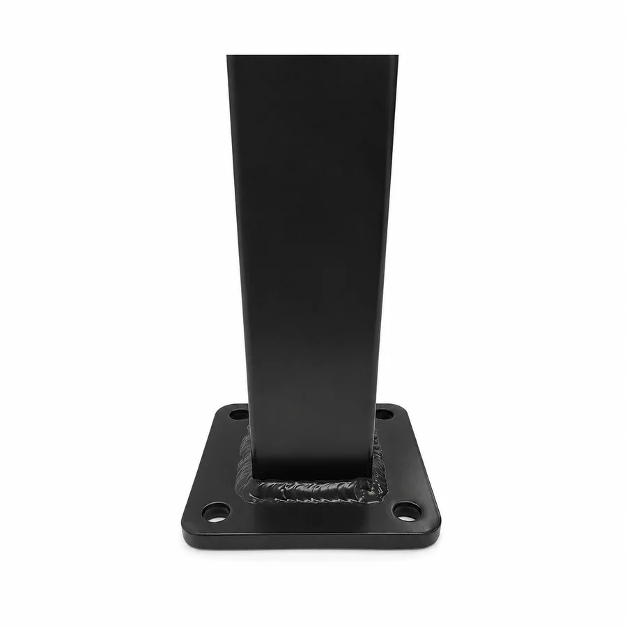 Aluminium Base Plate Post 50x50x1300 Black
