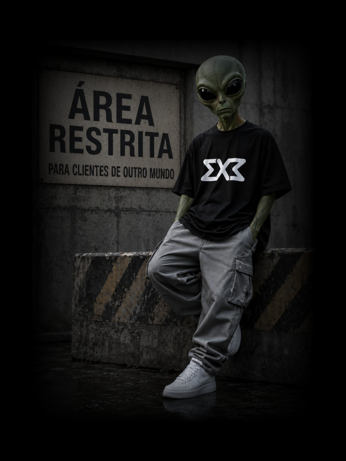 Área restrita para clientes de outro mundo
