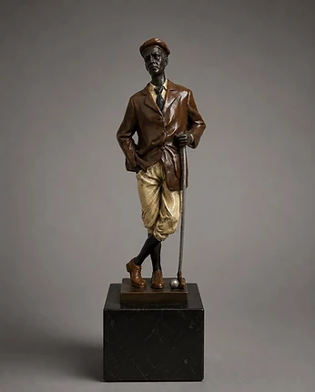 Vintage Gentleman Golfer by A. Mark (Milo)