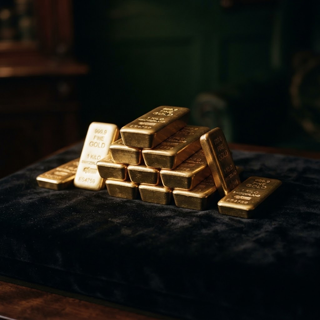 Gold bullion bars