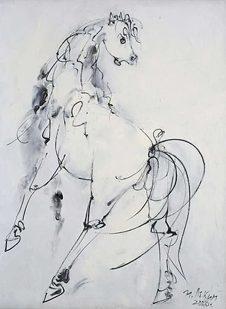 The Horse 1 by Likim Ibragimov