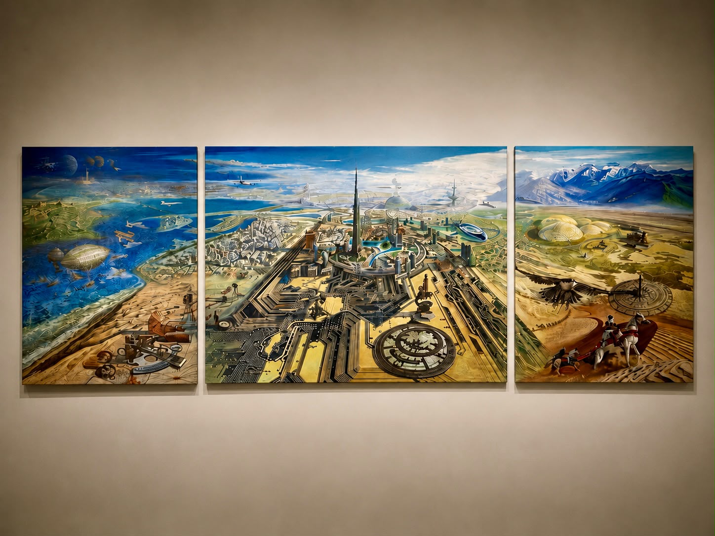Triptych. The Gem of Sands by Igor Kirillov