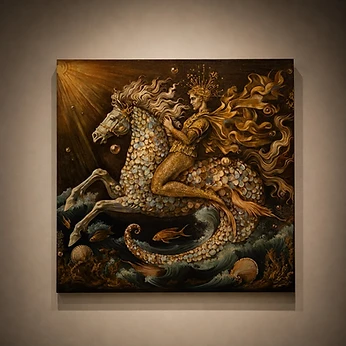 Golden King by Kristina Poliakova