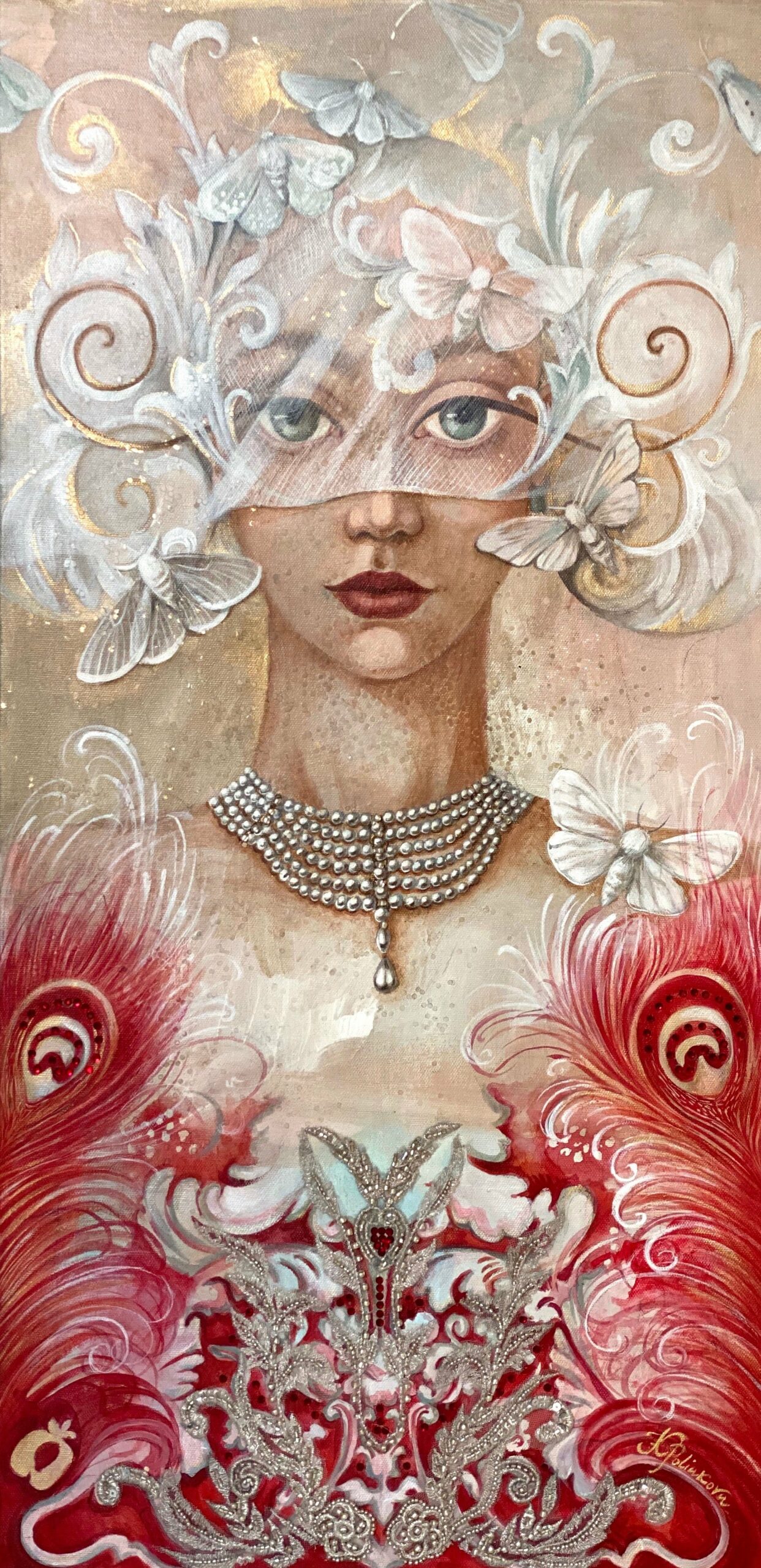White Moth by Kristina Poliakova