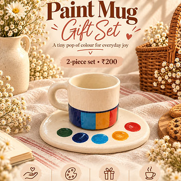 Paint Mug Gift Set