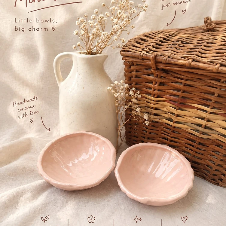Mini Shell Bowls