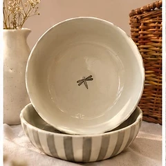 Dragonfly Ceramic Bowls 3