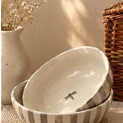 Dragonfly Ceramic Bowls 1