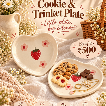 Cookie & Trinket Plate