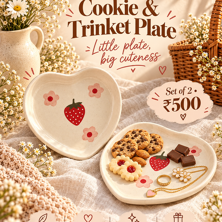 Cookie & Trinket Plate