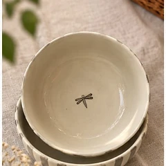 Dragonfly Ceramic Bowls 2