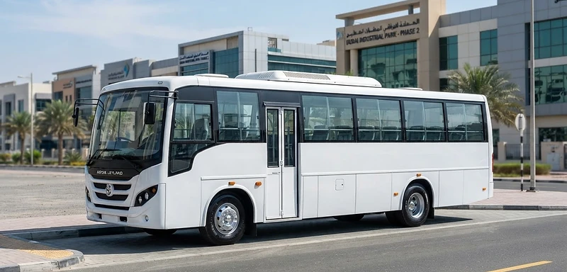60-63 seater Ashok Leyland large staff bus in Dubai