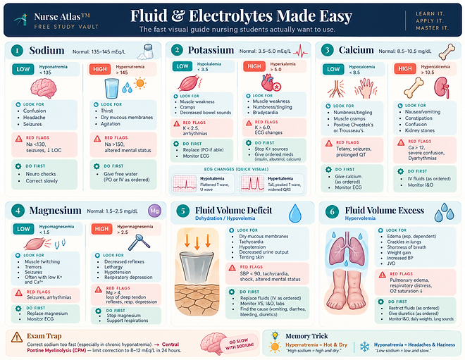 Full illustrated study sheet