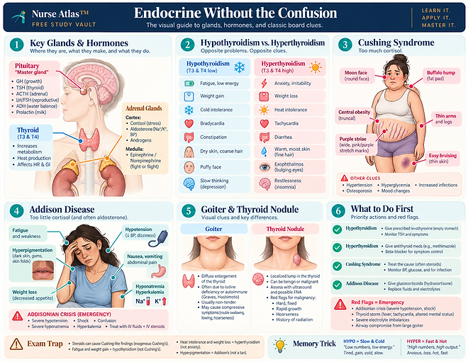 Full illustrated study sheet