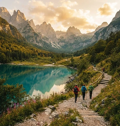 Trekking nos Lagos de Valbona