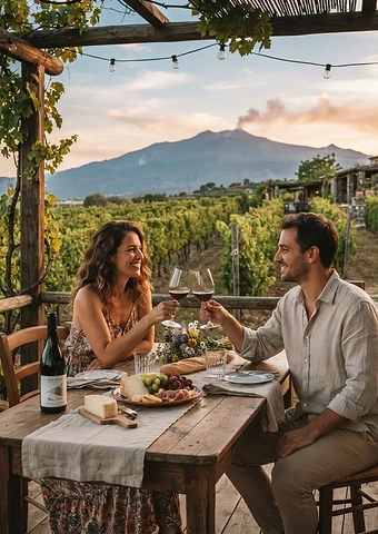 Degustação de Vinhos na Sicília