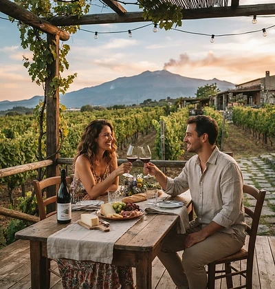 Degustação de Vinhos na Sicília