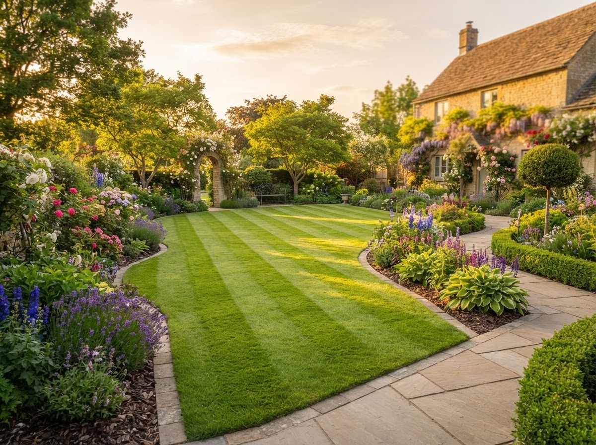 Garden after professional care