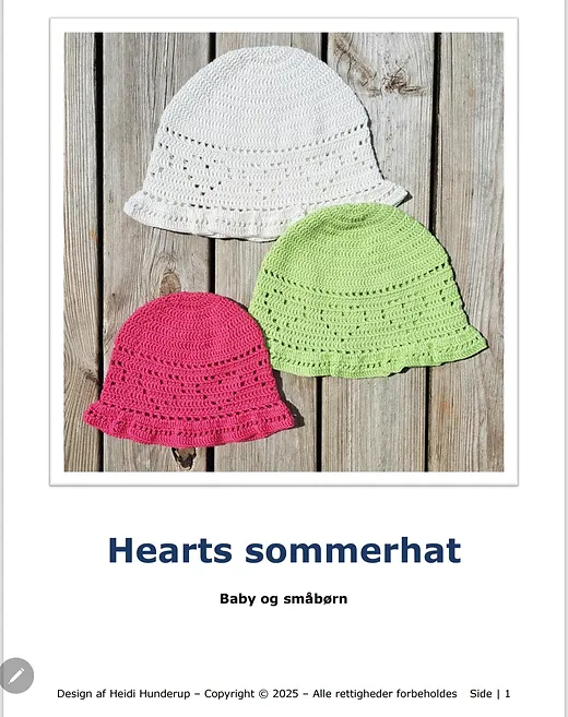 Hearts Sommerhat : forhåndsvisning