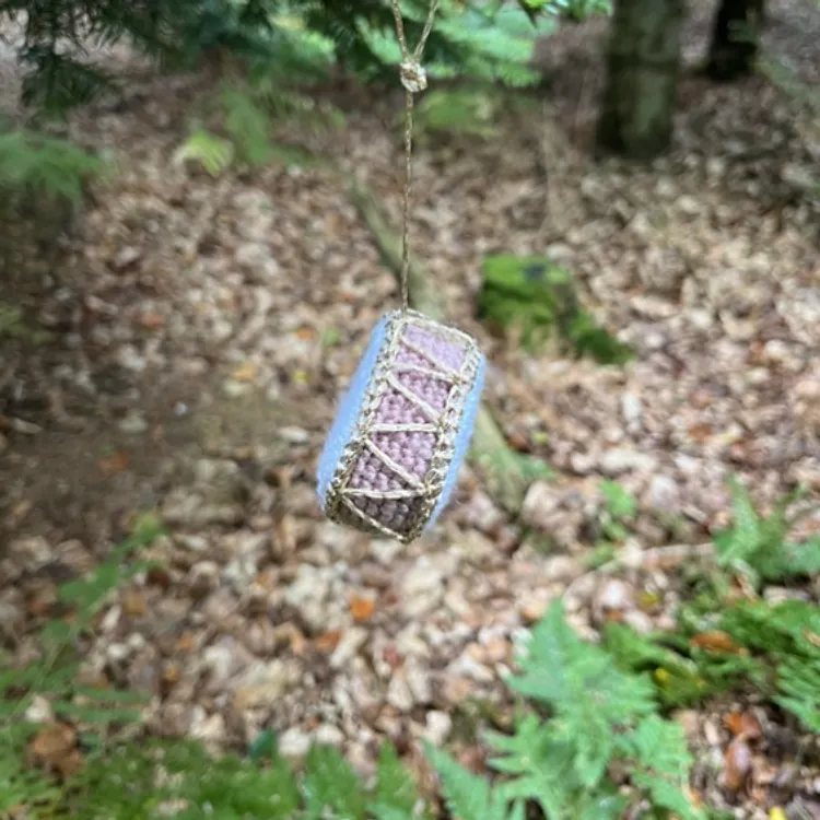 Hæklet juletromme