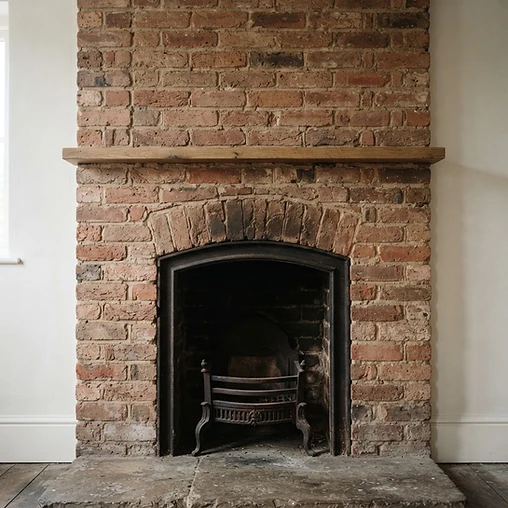Guild registered chimney sweep at work