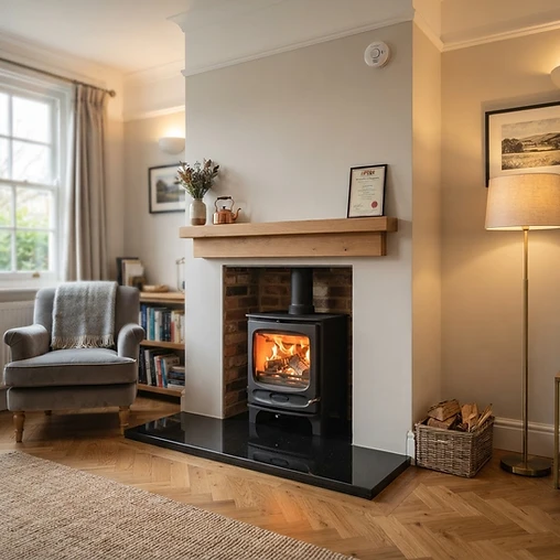 HETAS registered stove installation