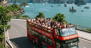 Ha Long Double-Decker Bay Ride: Bai Chay to Hon Gai