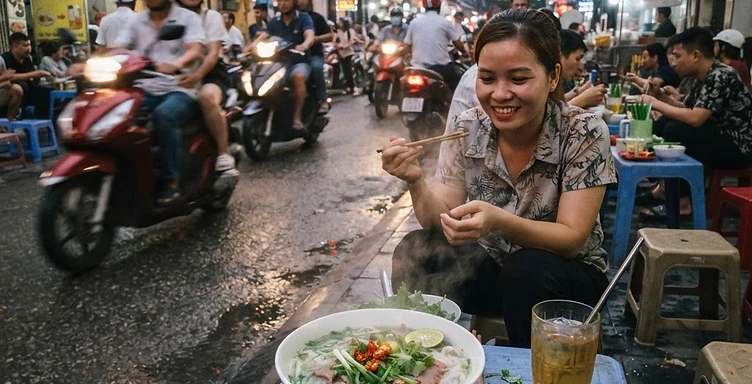 Old Quarter Street Food Crawl by Bus 09