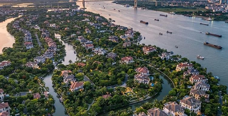 Royal Island & Vu Yen Sunset by Free Electric Bus