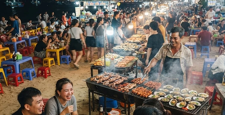Vung Tau Night Market & Banh Khot Crawl