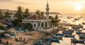 Hon Gai Mosque & Halal Seafood by Double-Decker