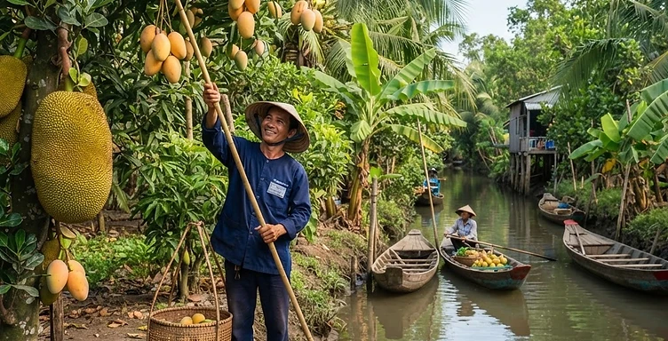 Phong Dien Orchards: Cycle, Fruit Feast & Kayak