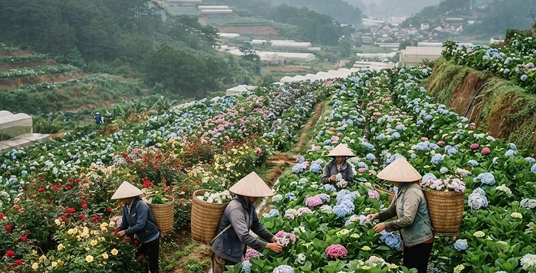 Da Lat Flower Farm: Cut Your Own Bouquet