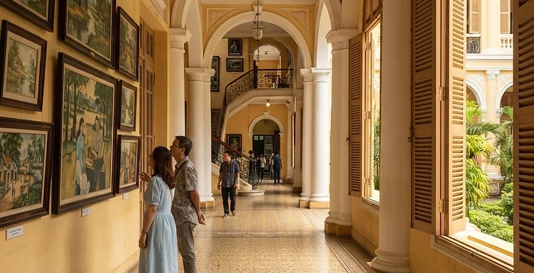 Saigon Fine Arts Museum & Indochine Painting Walk