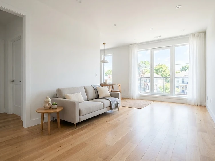 Clean rental property ready for new tenants