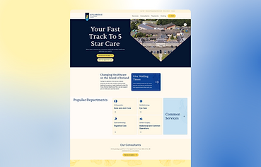 Kingsbridge website interface