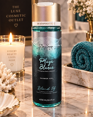 De Soap Boutique Playa Blanca Shower Gel