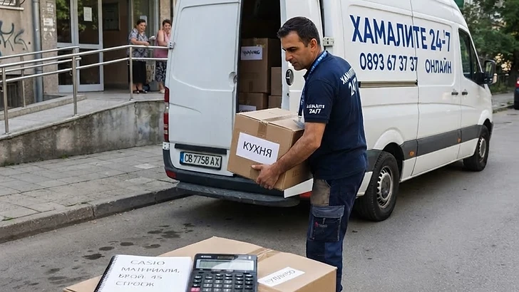 Ценоразпис за хамалски услуги в София от Хамалите 24/7